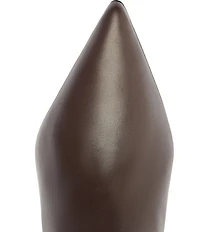 Schutz Mikki Leather Dress Booties