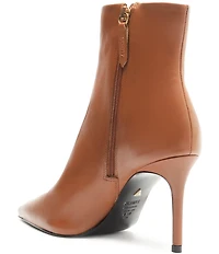 Schutz Mikki Leather Dress Booties
