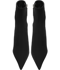 Schutz Mikki Nubuck Suede Pointed Toe Stiletto Dress Booties