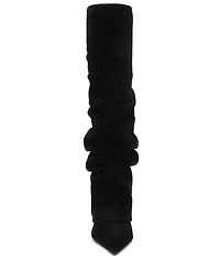 Schutz Mikki Up Cloak Suede Tall Boots