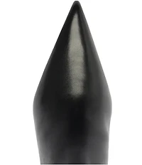 Schutz Mikki Up Leather Stiletto Tall Boots
