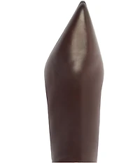 Schutz Mikki Up Leather Stiletto Tall Boots