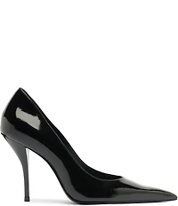 Schutz Miranda Patent Leather Pointed Toe Stiletto Pumps