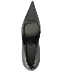 Schutz Miranda Patent Leather Pointed Toe Stiletto Pumps