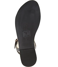 Schutz Nia Beaded Thong Sandals