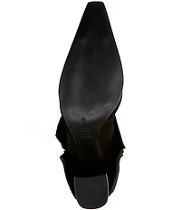 Schutz Raffaela Up Cloak Suede Tall Boots