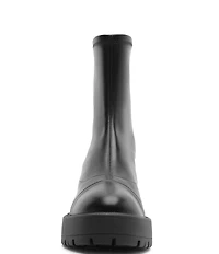 Schutz Rita Back Zipper Platform Booties
