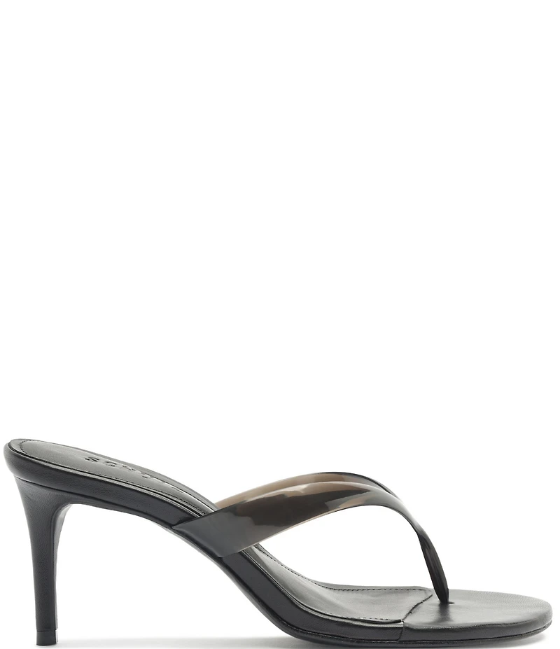 Schutz Roslyn Jelly Thong Dress Slide Dress Sandals