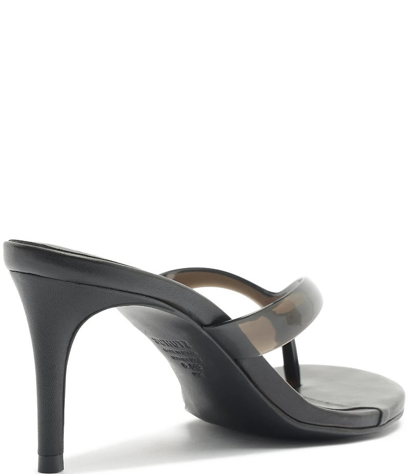 Schutz Roslyn Jelly Thong Dress Slide Dress Sandals