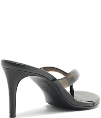 Schutz Roslyn Jelly Thong Dress Slide Dress Sandals