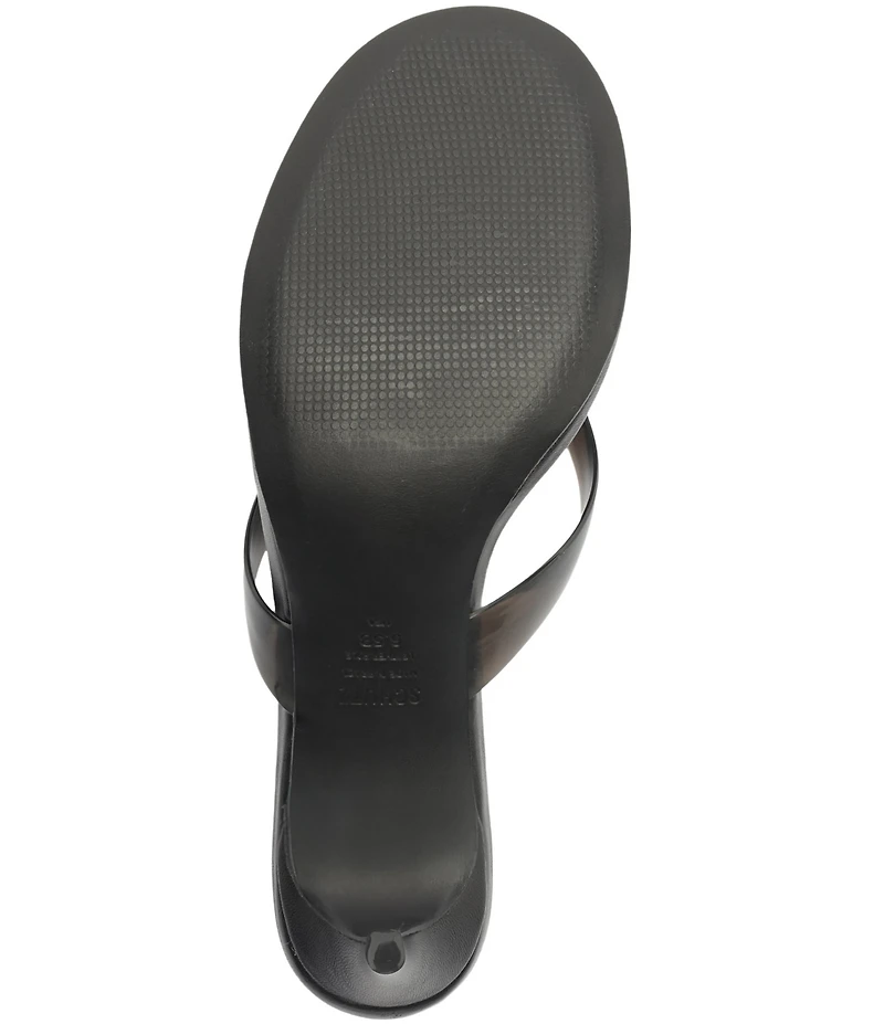 Schutz Roslyn Jelly Thong Dress Slide Dress Sandals