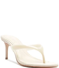 Schutz Roslyn Jelly Thong Dress Slide Dress Sandals