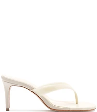 Schutz Roslyn Jelly Thong Dress Slide Dress Sandals