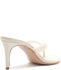 Schutz Roslyn Jelly Thong Dress Slide Dress Sandals