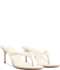 Schutz Roslyn Jelly Thong Dress Slide Dress Sandals