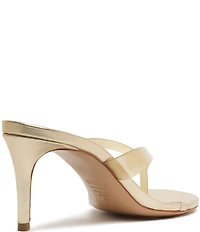 Schutz Roslyn Jelly Thong Dress Slide Dress Sandals