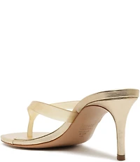 Schutz Roslyn Jelly Thong Dress Slide Dress Sandals