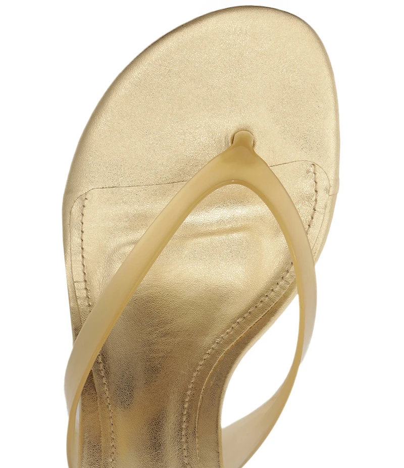 Schutz Roslyn Jelly Thong Dress Slide Dress Sandals