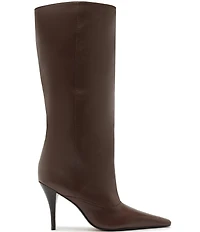 Schutz Rudy Leather Stiletto Tall Boots