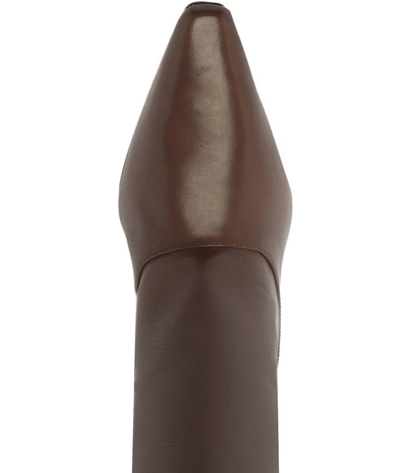 Schutz Rudy Leather Stiletto Tall Boots