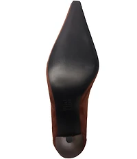 Schutz Rudy Suede Buckle Strap Hardware Booties