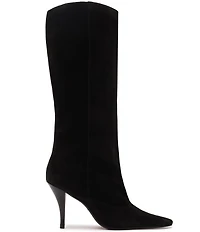 Schutz Rudy Suede Stiletto Tall Boots