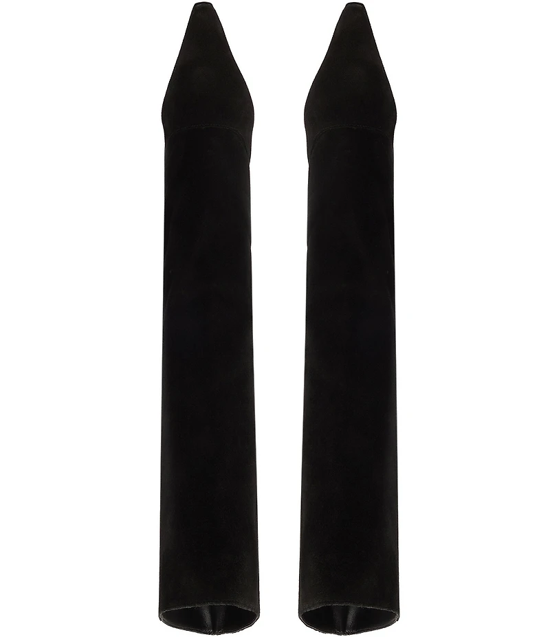 Schutz Rudy Suede Stiletto Tall Boots