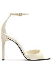 Schutz Scarlett Patent Leather Ankle Strap Dress Sandals