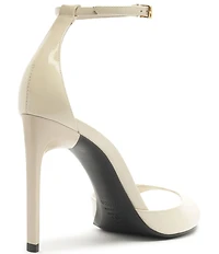 Schutz Scarlett Patent Leather Ankle Strap Dress Sandals