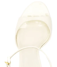 Schutz Scarlett Patent Leather Ankle Strap Dress Sandals