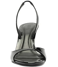 Schutz Scarlett Patent Slingback Dress Sandals