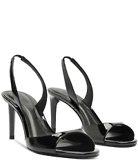 Schutz Scarlett Patent Slingback Dress Sandals
