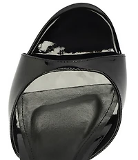 Schutz Scarlett Patent Slingback Dress Sandals