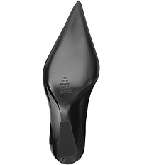 Schutz Siena Leather Knee High Wedge Boots