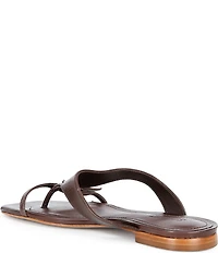 Schutz Tana Leather Slip On Flats