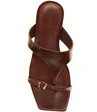 Schutz Tana Leather Slip On Flats