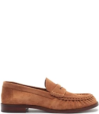 Schutz Tyche Suede Penny Loafers