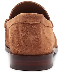 Schutz Tyche Suede Penny Loafers