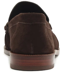 Schutz Tyche Suede Penny Loafers