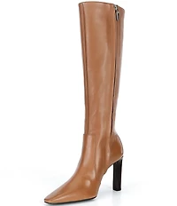 Schutz Ulla Up Leather Tall Boots