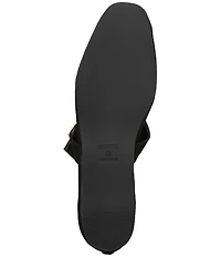 Schutz Vick Buckle Suede Mary Jane Ballet Flats