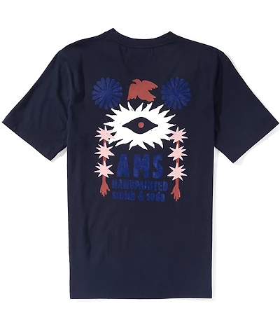 Scotch & Soda Artwork Relaxed-Fit Short Sleeve T-Shirt