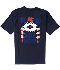 Scotch & Soda Artwork Relaxed-Fit Short Sleeve T-Shirt