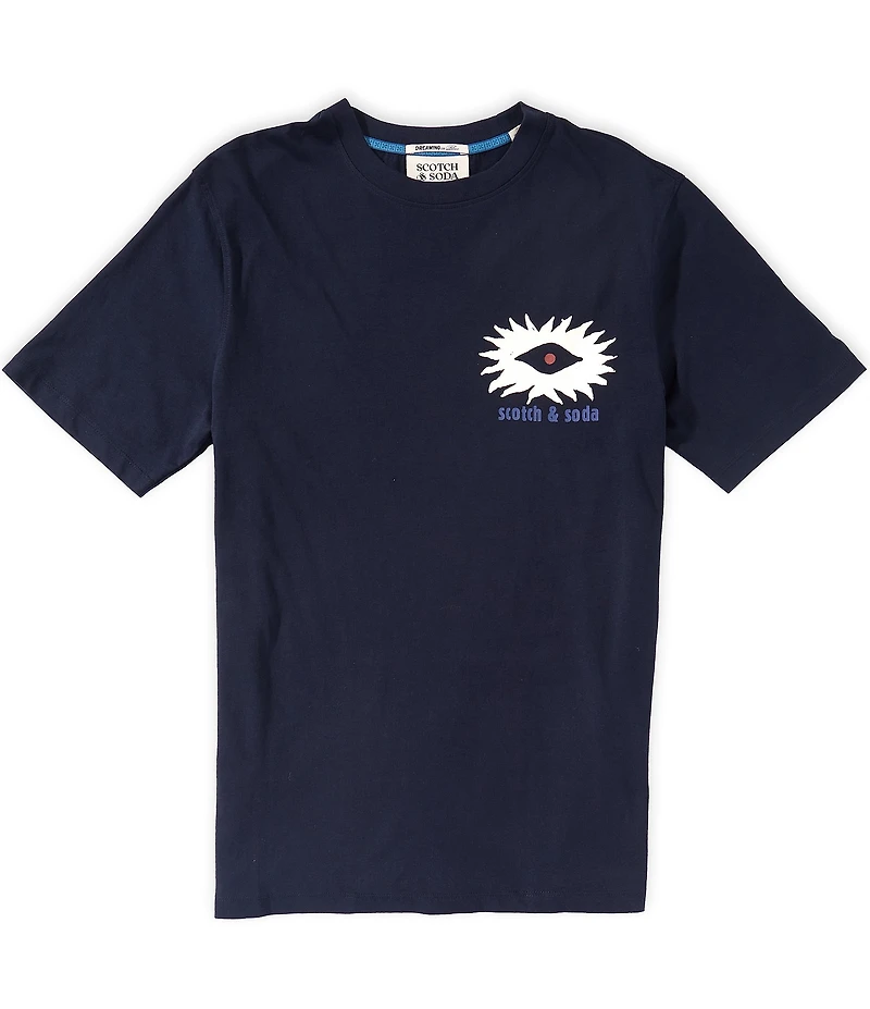 Scotch & Soda Artwork Relaxed-Fit Short Sleeve T-Shirt