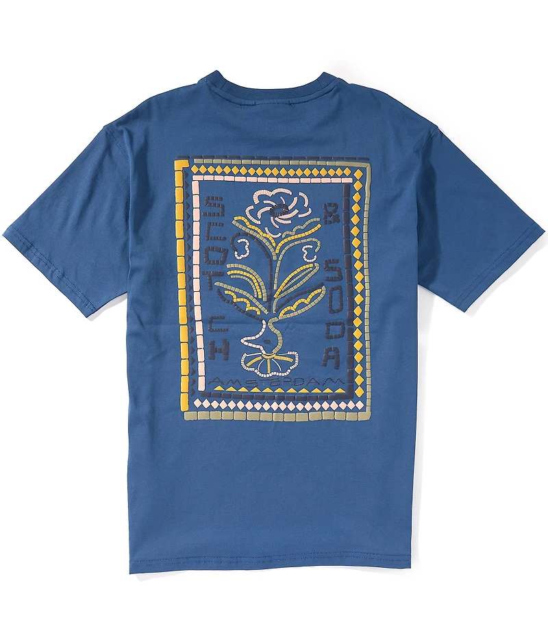Scotch & Soda Artwork Relaxed-Fit Short Sleeve T-Shirt