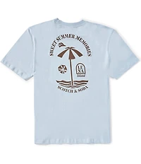 Scotch & Soda Beach Graphic Short Sleeve T-Shirt