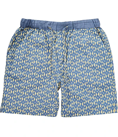 Scotch & Soda Cactus Stripe 7.5#double; Inseam Shorts
