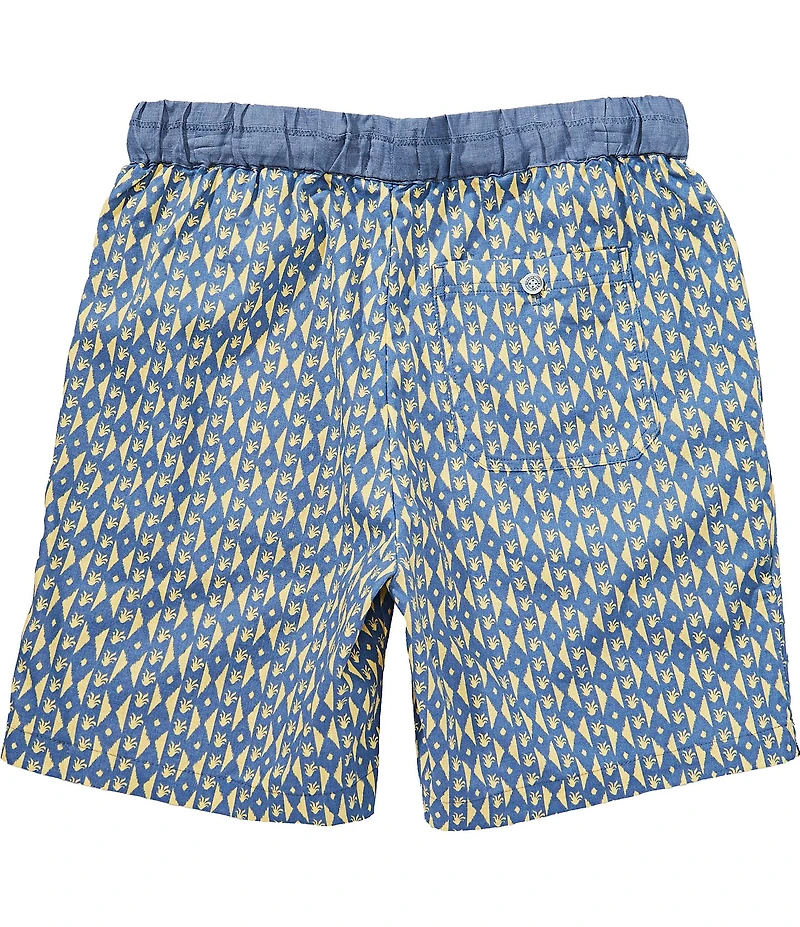 Scotch & Soda Cactus Stripe 7.5#double; Inseam Shorts