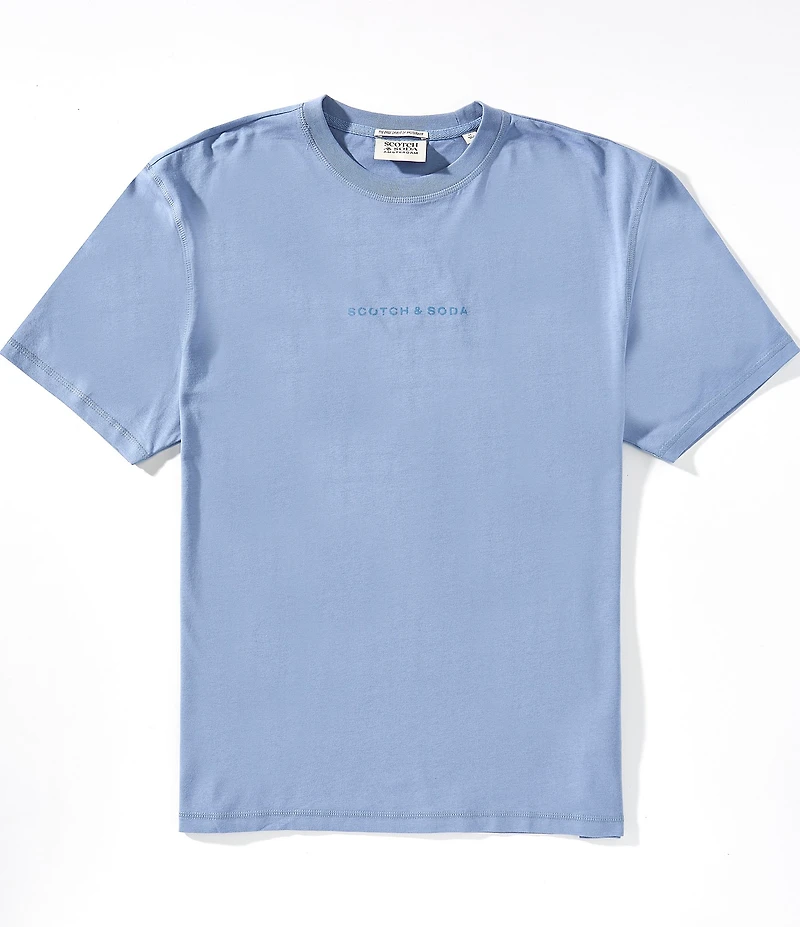 Scotch & Soda Chest Artwork Short Sleeve T-Shirt