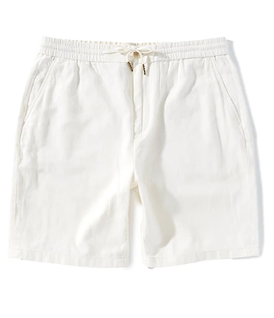 Scotch & Soda Cotton Linen 8#double; Inseam Shorts